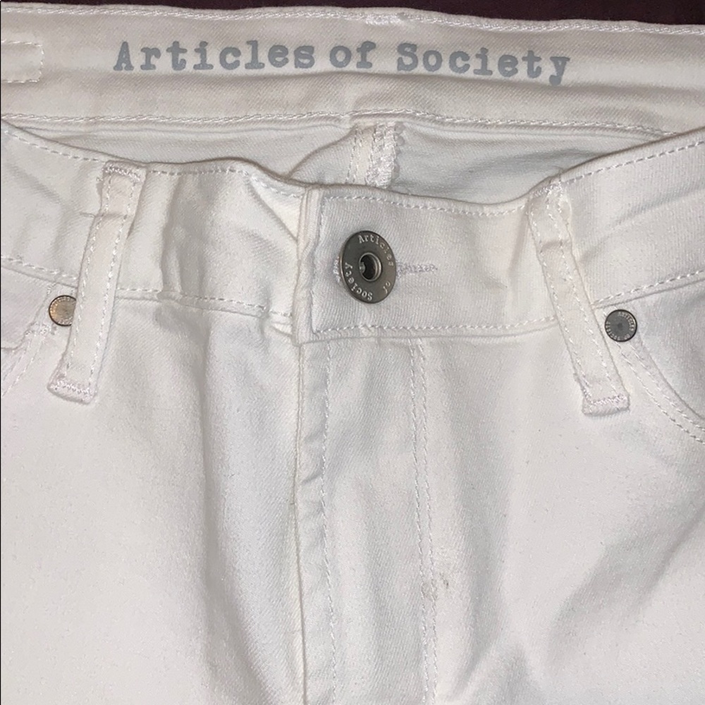 White jeans